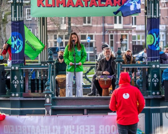 Rustig verloop Klimaatalarm in Oranjepark