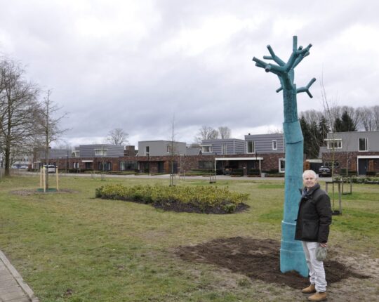 Nieuw kunstwerk bij het Groenewoud