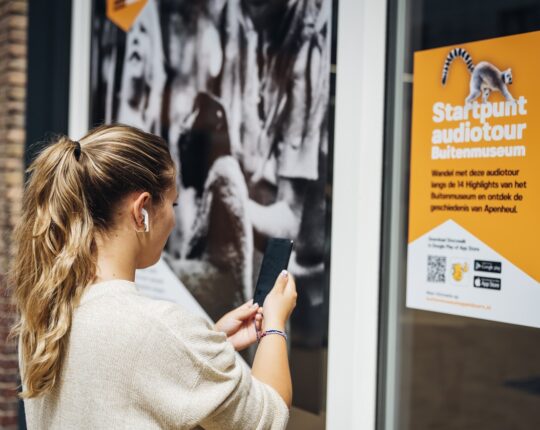 Buitenmuseum ’50 jaar Apenheul’ verlaat de binnenstad