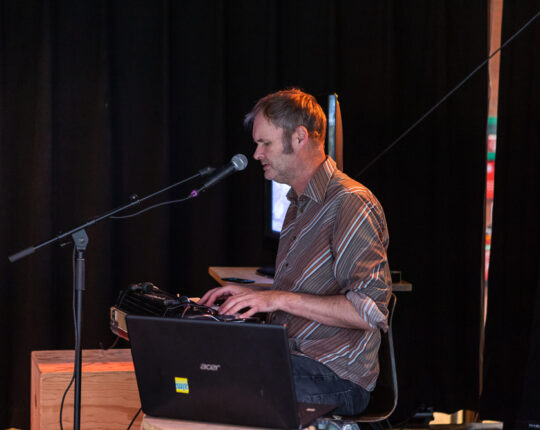 Optreden in Gigantcafé: Meindert Talma