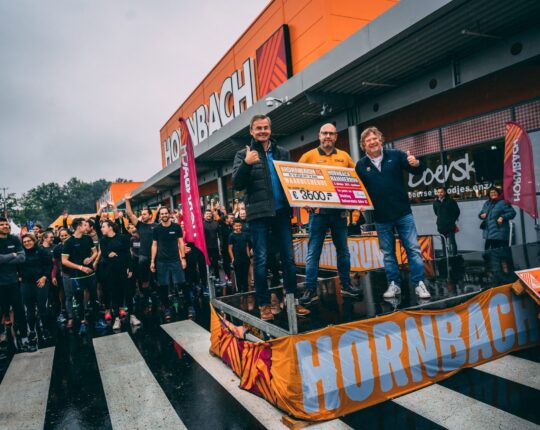 Een modderige en regenachtige Hornbach Hammerrun