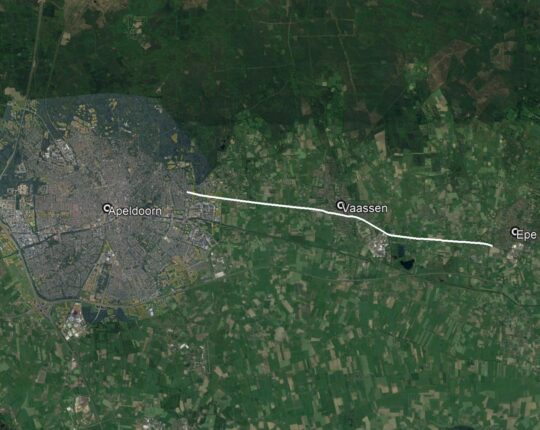 Plannen rond fietssnelweg Apeldoorn-Epe vallen misschien toch in duigen