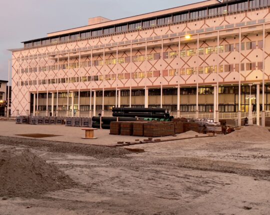 Een kijkje bij het Marktplein in het nieuwe jaar