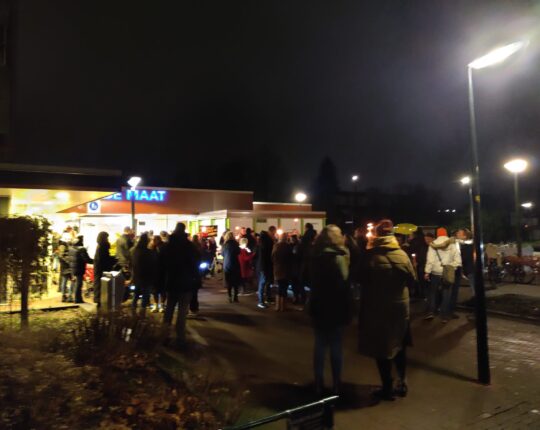 Demonstratie tegen coronabeleid in De Maten: ‘Fakkeltocht voor vrijheid’