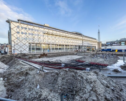 Werkzaamheden Marktplein nog steeds volop aan de gang