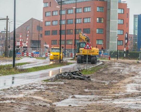 Apeldoorn Spoor: werkzaamheden voor ondertunneling Laan van Osseveld gestart