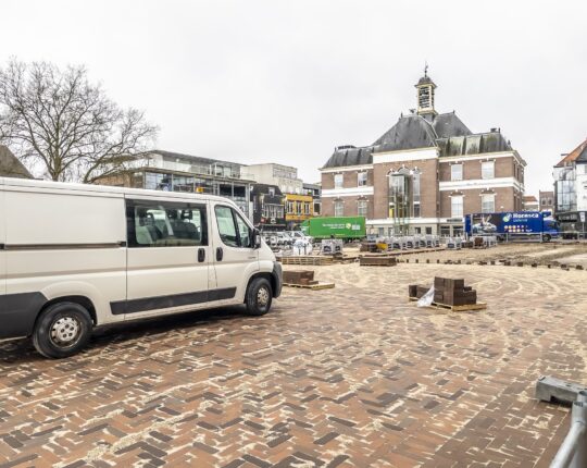 Werkzaamheden Marktplein weer een maandje verder
