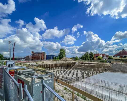 De stand van zaken bij de spoortunnel in Osseveld