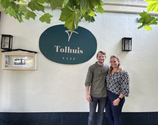 Dubbel feest in het nieuwe restaurant Tolhuis Vijf