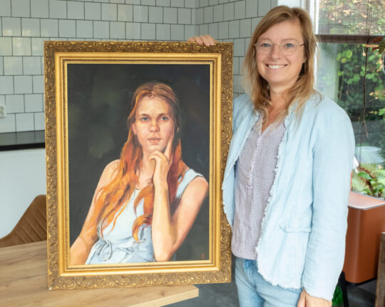 In Beeld: Mirjam Berkhout, schilderes