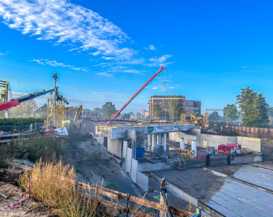 Een mijlpaal in de tunnelbouw bij ’t Fort