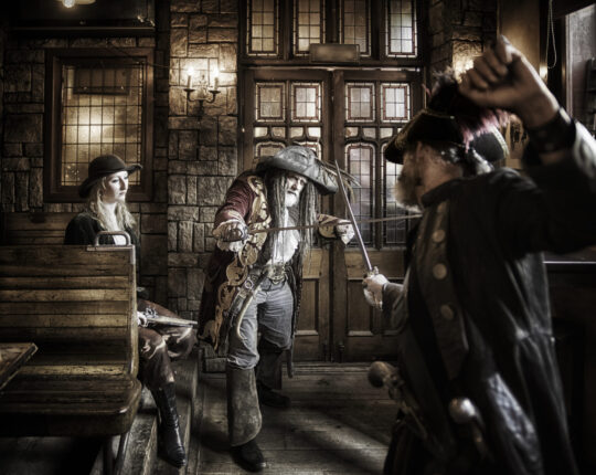 Oscar’s beeld: Cosplay in Finnegan’s