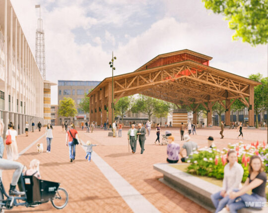 Draisma Bouw gaat markthal Apeldoorn bouwen