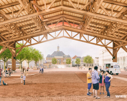 Apeldoorn’s vernieuwde Marktplein: Bouw Markthal van start