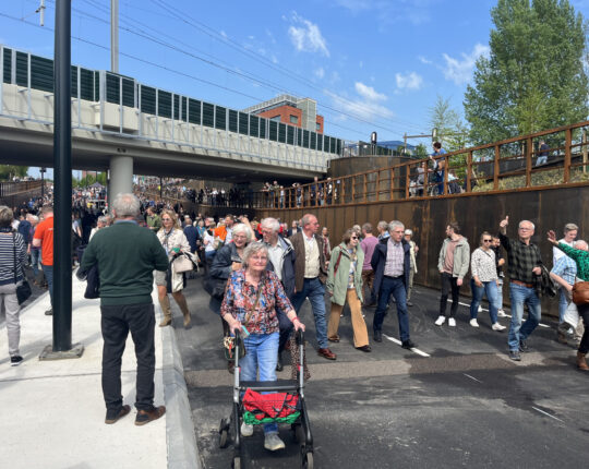 Tunnel Laan van Osseveld is geopend