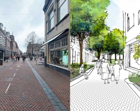 Groene transformatie: Plannen rond binnenstad Apeldoorn gepresenteerd