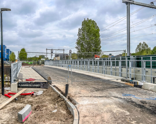 Tunnel bij het ’t Fort nu in gebruik