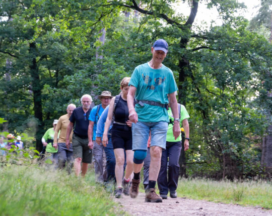 Bijzondere ontmoeting tijdens Apeldoornse Vierdaagse