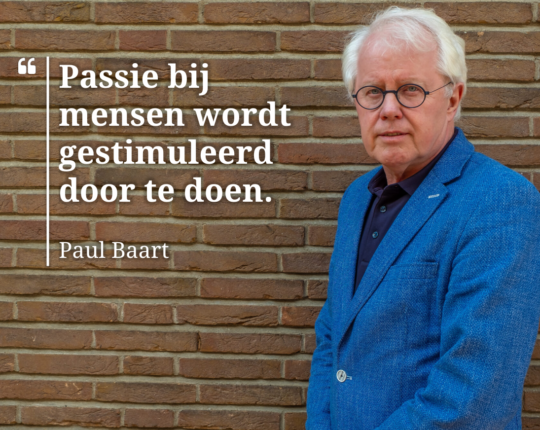 In Beeld: Paul Baart vindt het belangrijk dat chronisch zieke mensen blijven werken