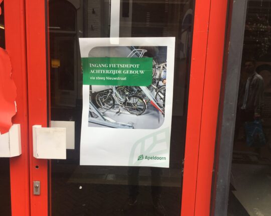Fietsdepot Paslaan verhuist naar Mariastraat
