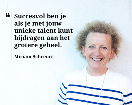In Beeld: Miriam Schreurs wil als innoverende ondernemer dat heel Apeldoorn meewerkt