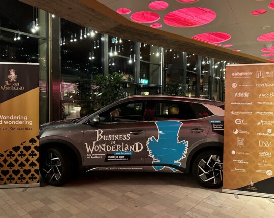 Ticketverkoop Business in Wonderland van start