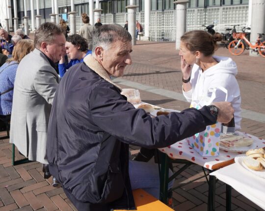 Een bijzondere lunch op het Marktplein