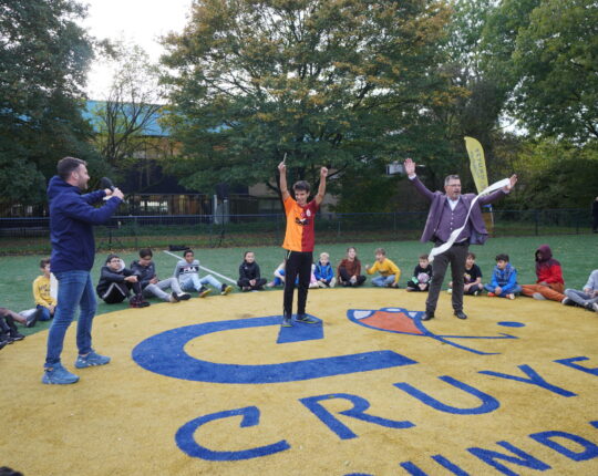 Apeldoorn ontvangt derde Cruyff Court