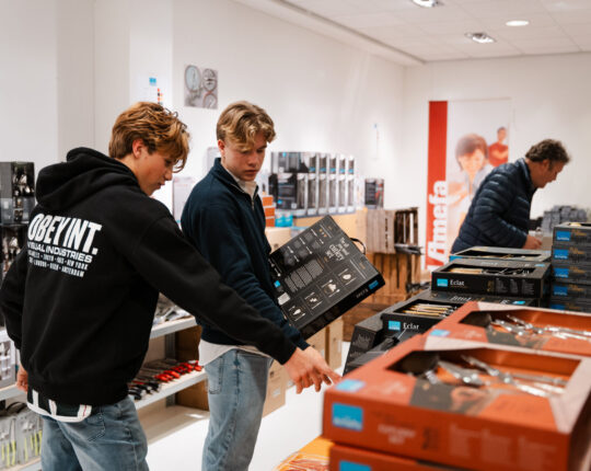 Studenten van Aventus openen pop-upstore in binnenstad