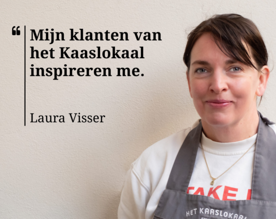 In Beeld: hoe Laura van het Kaaslokaal geïnspireerd raakt door haar Apeldoornse klanten