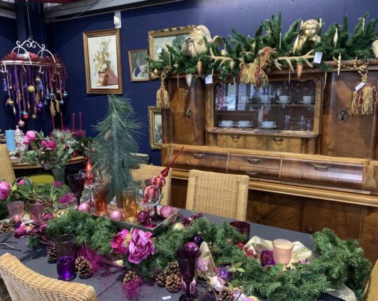 Kerstmarkt in drie winkels Foenix