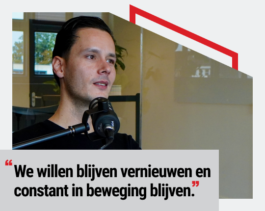 Chef Joey Stinissen te gast in laatste podcast aflevering Studio ACEC 2023