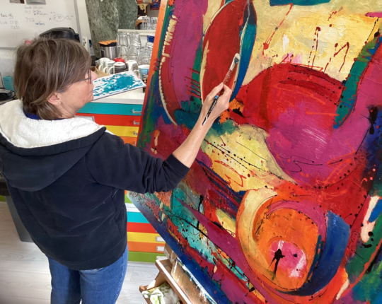 Café Nova laat in de maand maart werk zien van Jolanda van Hattum