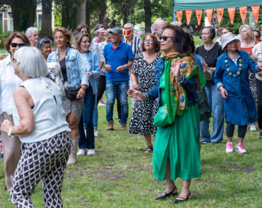 Oranjepark geniet tijdens Zondagmiddagconcerten
