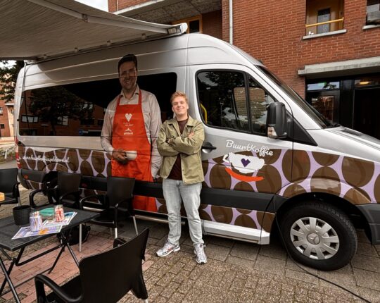 Stage in de Stad: Verbinding door koffie