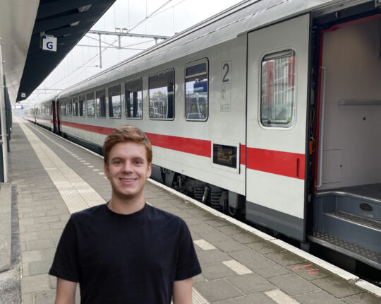 Ongemak: Met de trein naar Frankfurt