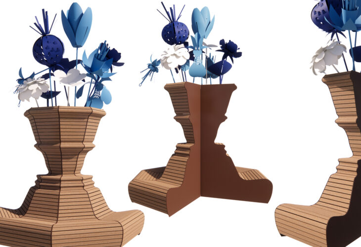 ontwerpschets door Ineke Hans