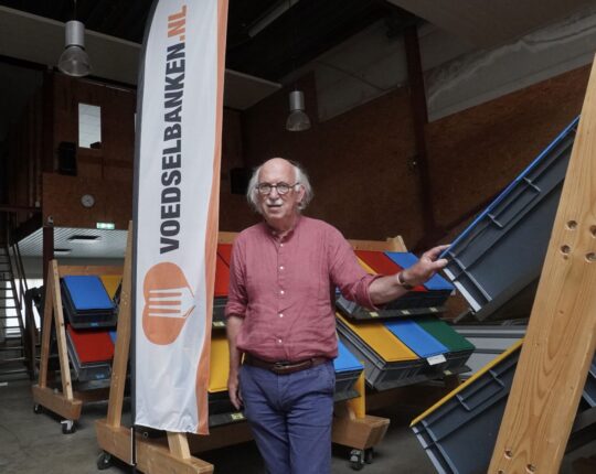 ‘Je kunt geen halve voorzitter zijn’ – Johan Kruithof over vijf jaar Voedselbank Apeldoorn