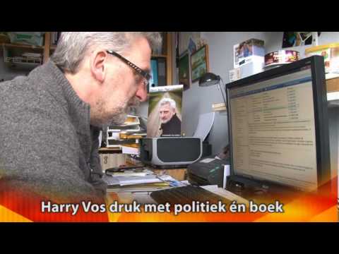 Harry Vos druk met politiek én boek