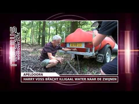 Harry Voss brengt illegaal water naar de zwijnen